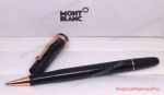2018 Copy Montblanc Heritage Collection Rouge et Noir Rollerball Pen Rose Gold Clip70  (1)_th.jpg